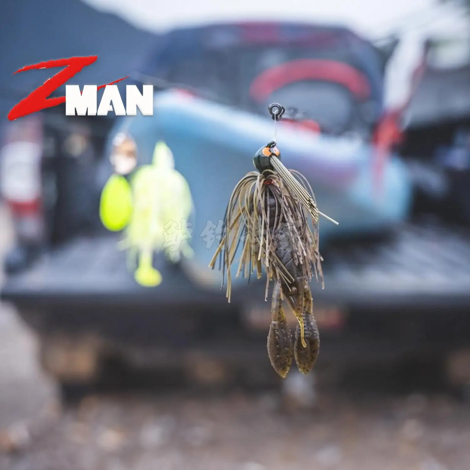 Plantilla de volteo ZMAN importada de Estados Unidos, colgante de plomo de grupo de goma CROSSEYEZ JIG - imagen 5