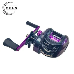Carrete Baitcasting Ligero 7.2:1 – Bobina Profunda Gran Lanzamiento