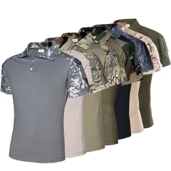 Camisetas militares tácticas transpirables para hombre – Camuflaje outdoor