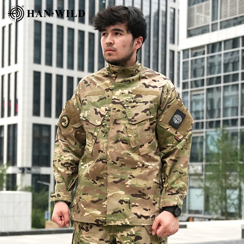 Pantalón camuflaje táctico para pesca con refuerzos en rodilla - imagen 4