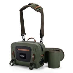 Goture Riñonera Impermeable Pesca Mosca Ultraligera Bolsa Accesorios