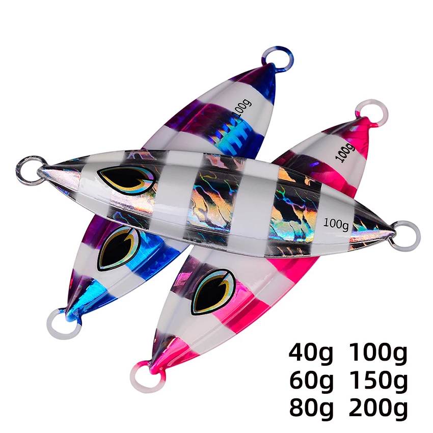 5 unids/lote se hunde rápidamente Micro plantilla de Metal, fundición a tierra, señuelo de Jigging, Cuchara para agua salada, señuelo de pesca Jack, cebo Artificial - imagen 4