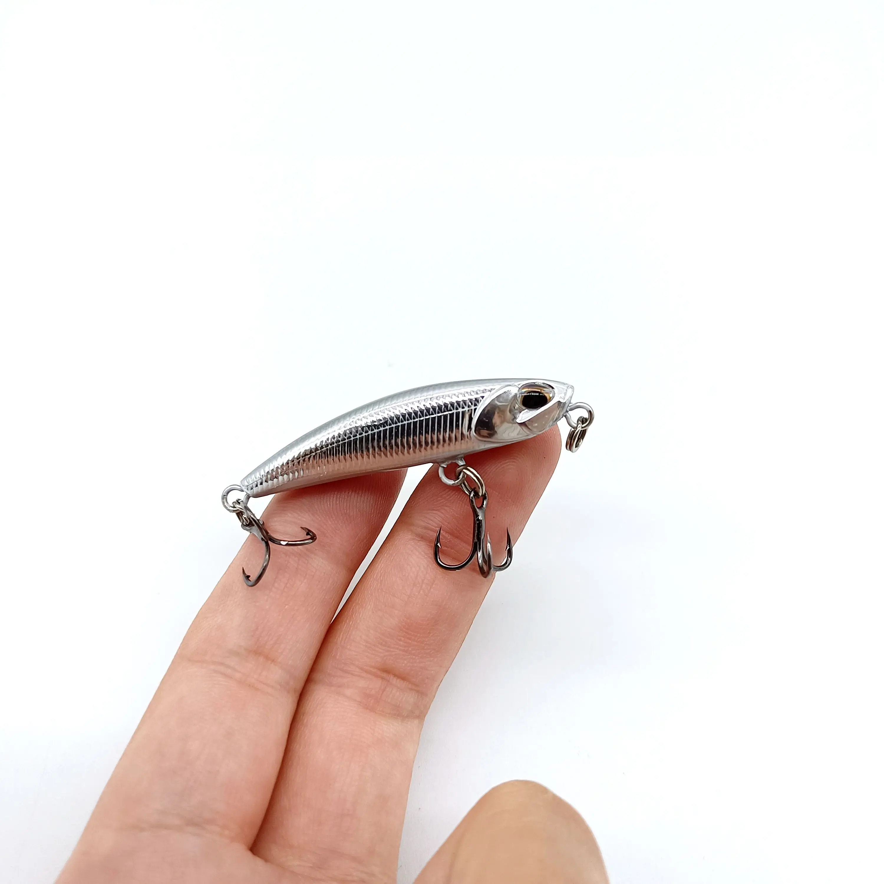 DUODUOYU-Mini señuelo de pesca de lápiz que se hunde, 5g/50mm, Wobbler, cebo de trucha de plástico duro Artificial, accesorios de pesca, 1 ud. - imagen 3