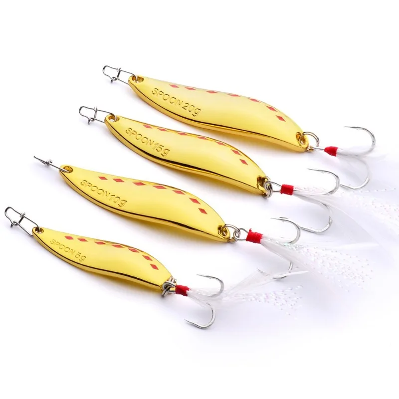 Cebos de vibración de hundimiento de hoja Vib de Metal, Vibe Artificial para aparejos de pesca de perca de Lucio, colores dorados y plateados, 40mm, 5g - imagen 4