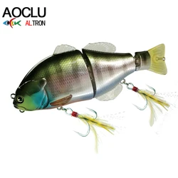 AOCLU Swimbait Flotante 160mm 72g – Señuelo vibratorio para lubina