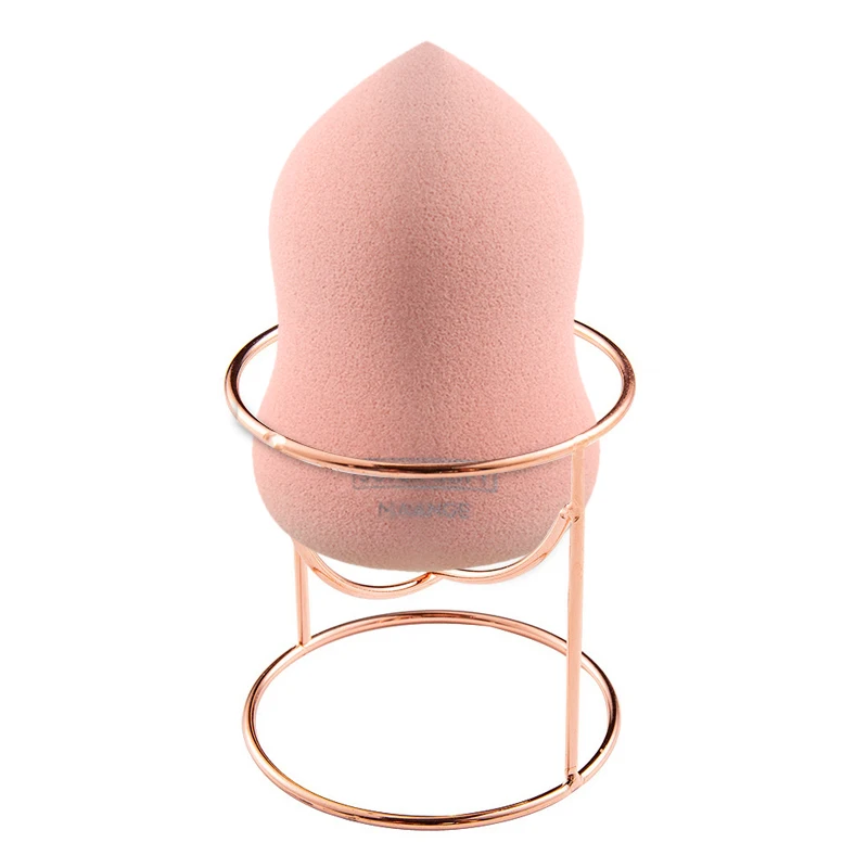 Estante de esponja para cosméticos, bandeja creativa de Metal, soporte de secado, organizador, herramientas - imagen 4