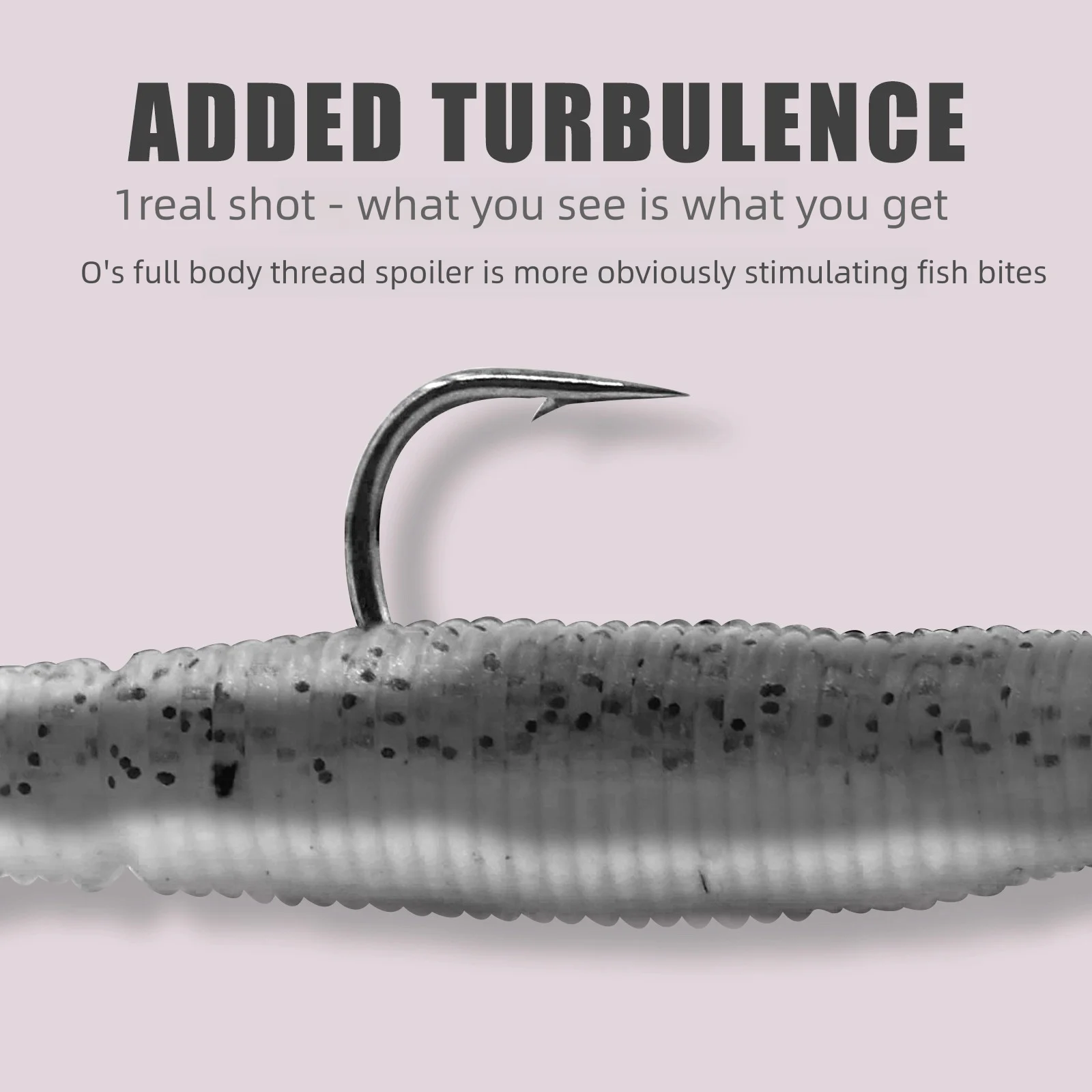 Señuelo Softbait con cabeza de anzuelo, doble gancho, cola de paleta de 3 ~ 10g, señuelo de plástico suave, 5 uds. A granel - imagen 4