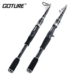 Goture RIGEL Caña Telescópica Carbono Multiusos para Carpa y Lubina