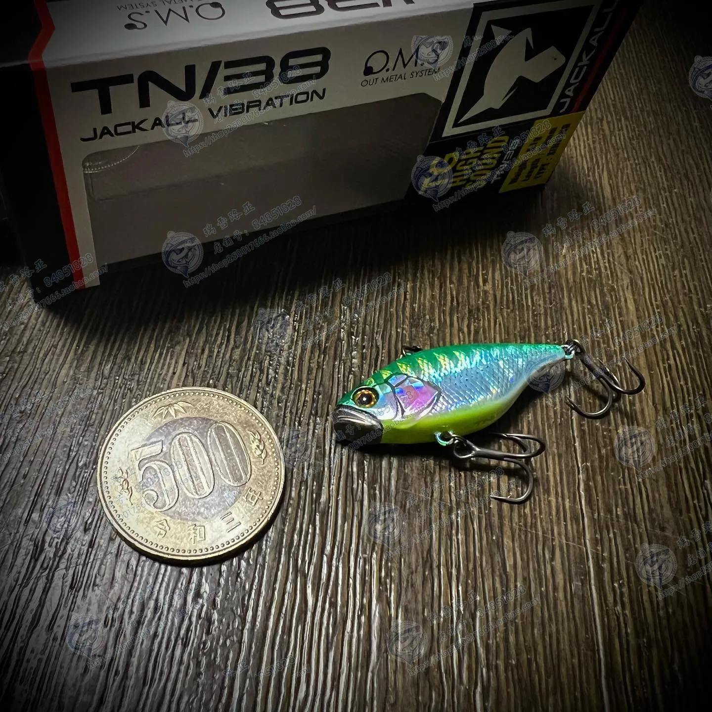 JACKALL-Nuevo subcebo de campo de alto voltaje de largo alcance, TN38, Micro-objeto, ruido VIB Tremor, 38mm, 5,1g - imagen 2