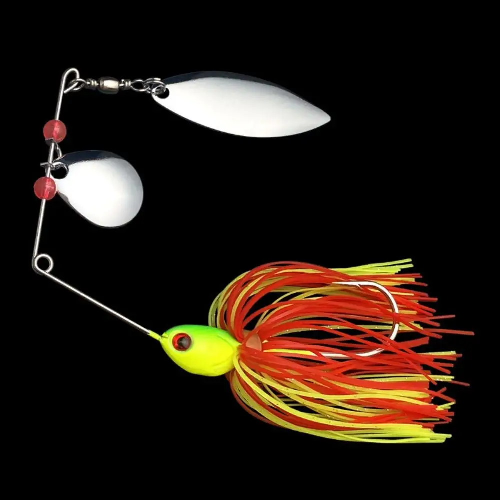 Chatter Beard-señuelo de pesca 2023 Walleye bass pike walleye Buzzbait tassel 15g 17g 18g, cebo giratorio para pesca en el mar - imagen 5