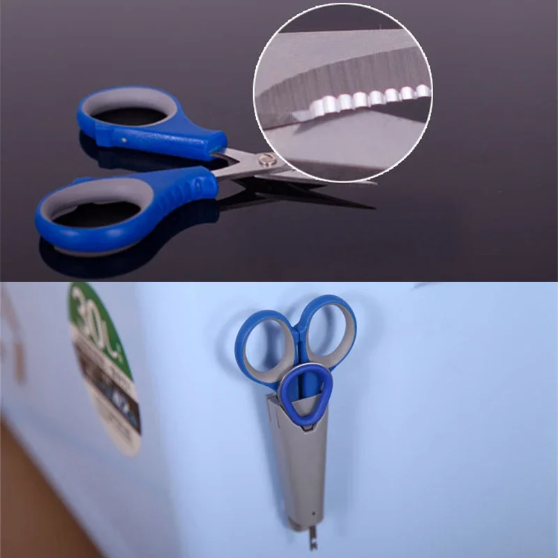 Juego de tijeras de pesca con Extractor de anzuelos, tijeras multifuncionales de acero inoxidable, línea de PE cortada, línea trenzada, accesorios de pesca - imagen 5