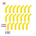 20pcs Yellow M