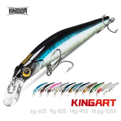 Señuelos lubina hundentes Kingdom – Crankbaits pececillo