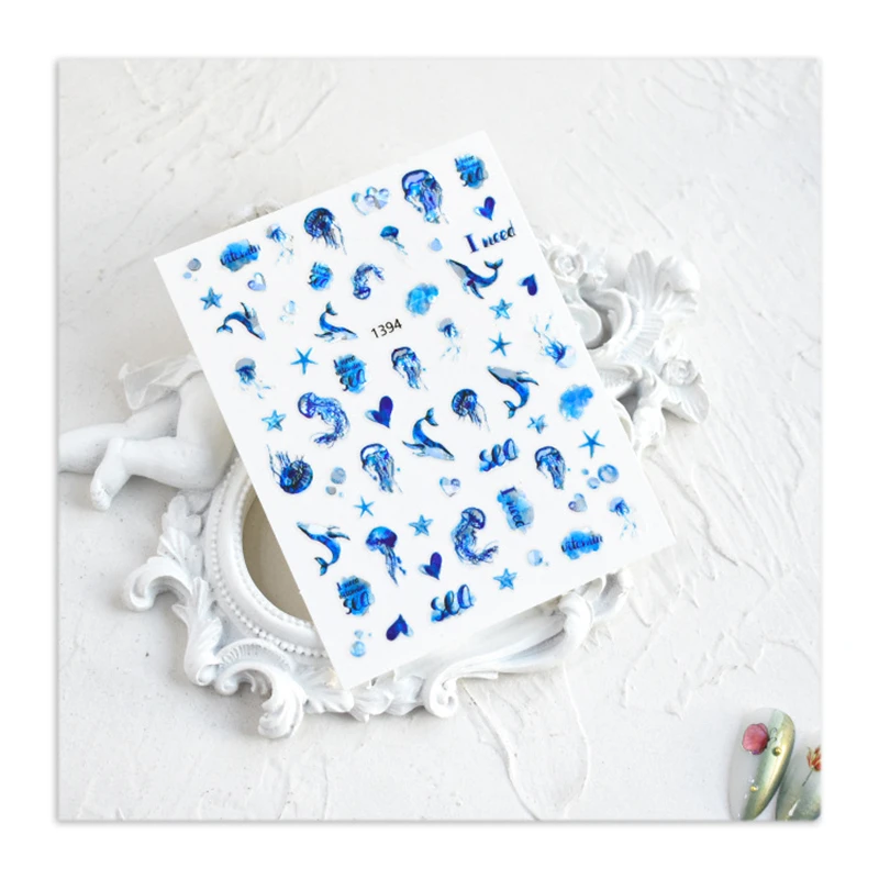 Pegatinas para manicura de perros y gatos, 1/2/3 piezas, decoración de uñas, diseño de uñas, Belleza - imagen 4