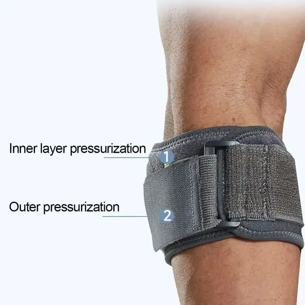 Codera para alivio de presión, correa de soporte, transpirable, cómoda, para tenis, equipo de entrenamiento, funda de compresión para antebrazo - imagen 4