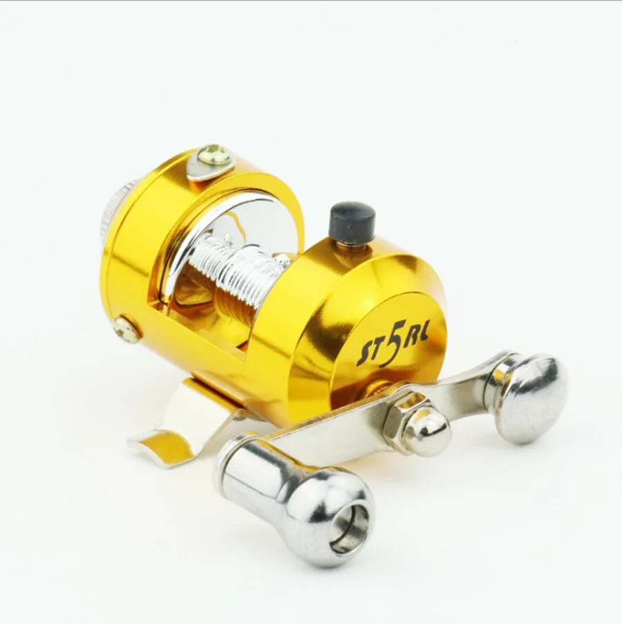 Mini juego de cañas de bolsillo, caña de pescar telescópica y Kit de carrete, pluma, cañas de pescar plegadas portátiles ligeras con herramienta de anzuelos de líneas de carrete - imagen 5