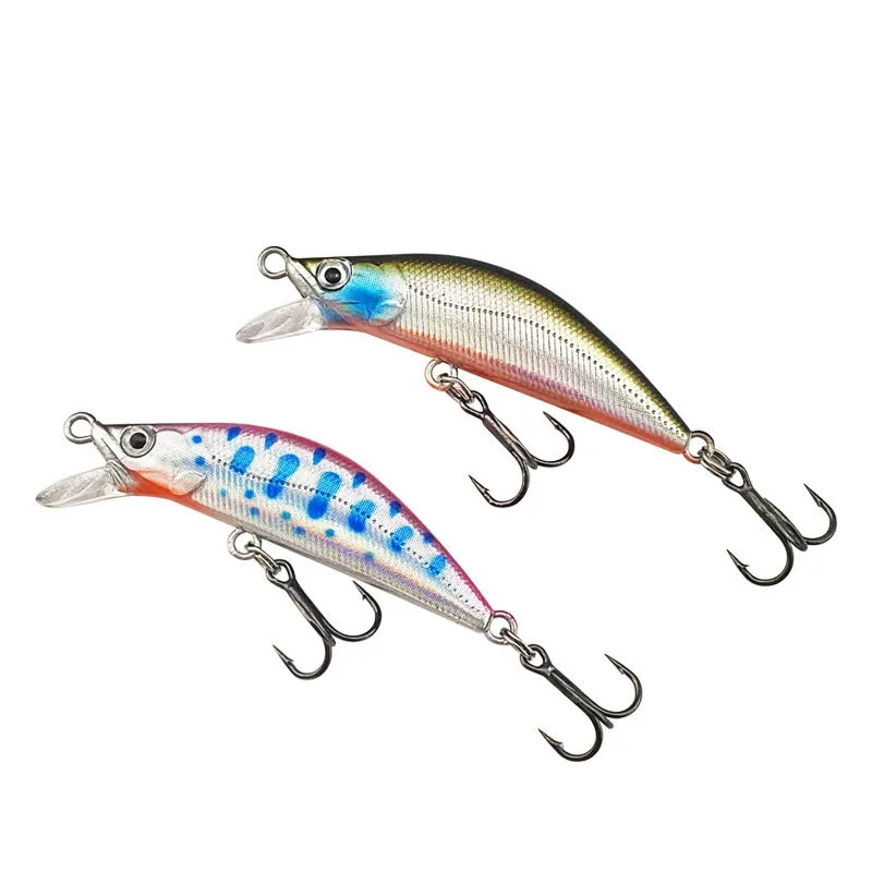 Jerkbait pececillo hundido para trucha y lucio, micro cebo duro - imagen 3