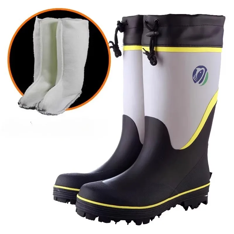 Botas de pesca impermeables antideslizantes con forro polar - imagen 3