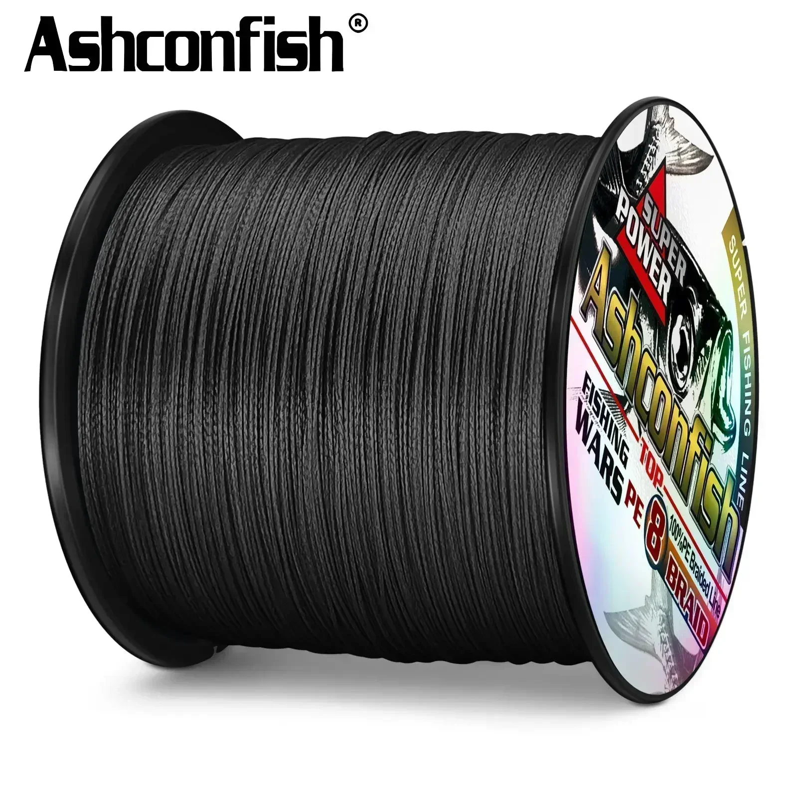 Línea trenzada Ashconfish X8 – PE 8 hebras súper fuerte - imagen 2