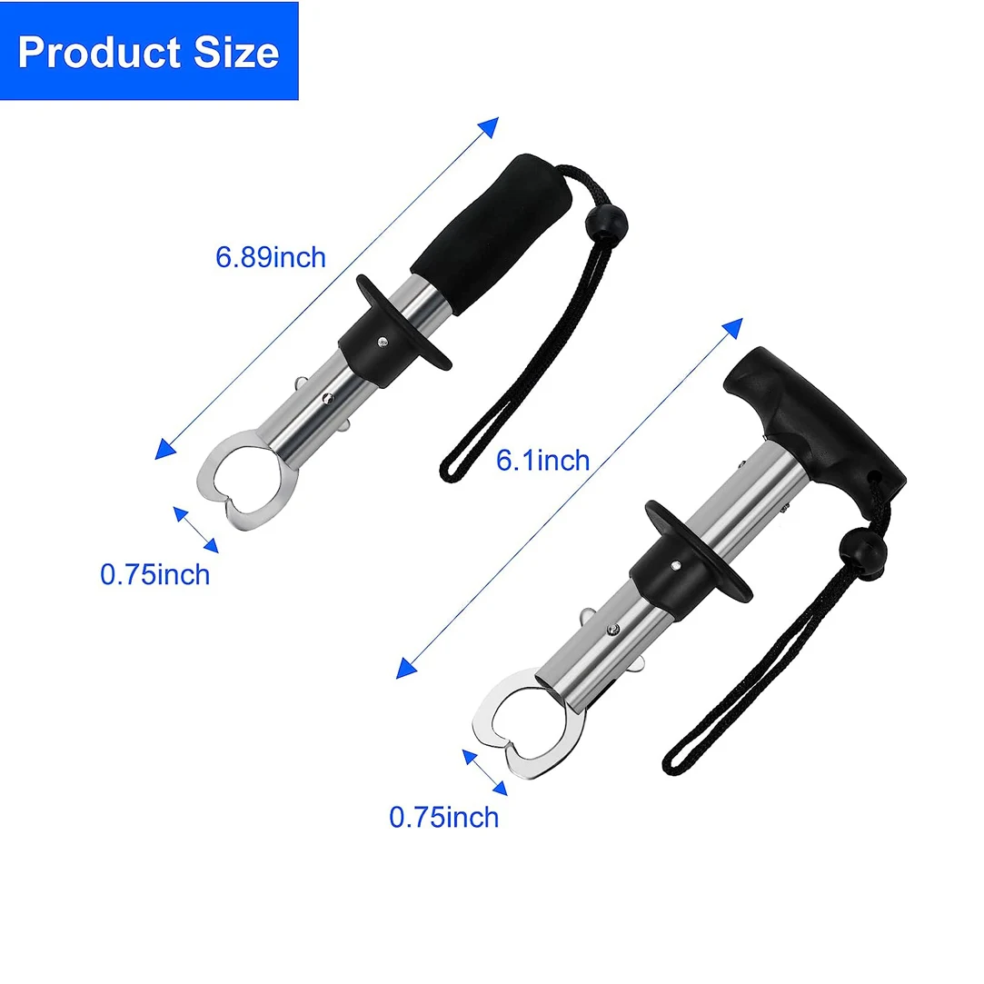 Juego de alicates de señuelo de agarre de Pesca de Mar de acero inoxidable, aparejos de labios de pescado, tijeras de Control, accesorios de pinza, herramienta de corte de abrazadera de Clip - imagen 3