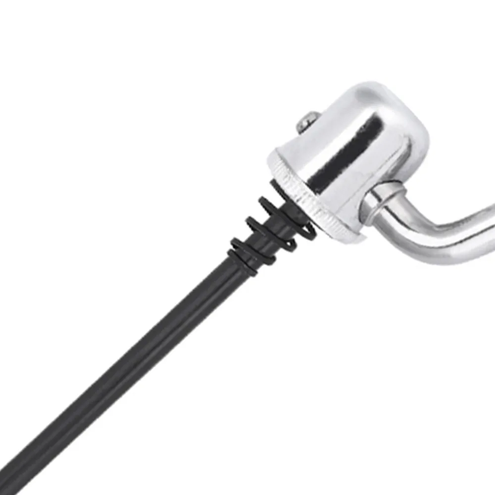 Brocheta de liberación rápida de acero duradero Brocheta de rueda trasera liviana plateada Aprox. Accesorio de ciclismo de brocheta de bicicleta de montaña de 190 mm