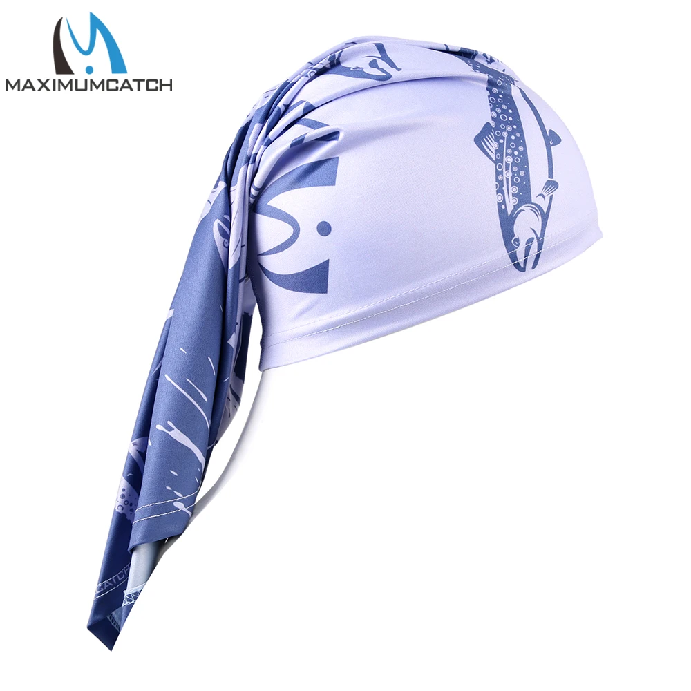 Maximumcatch-tocado de pesca con mosca, multicolor, patrones de peces, bufanda de pesca, Bandana, deportes al aire libre - imagen 5