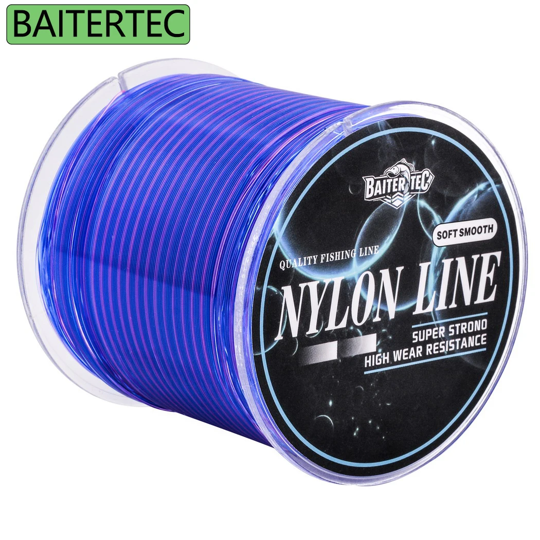 500M Nylon japonés monofilamento duradero roca mar/sedal de pesca de agua dulce diámetro 0,14mm a 0,4mm aparejos de pesca