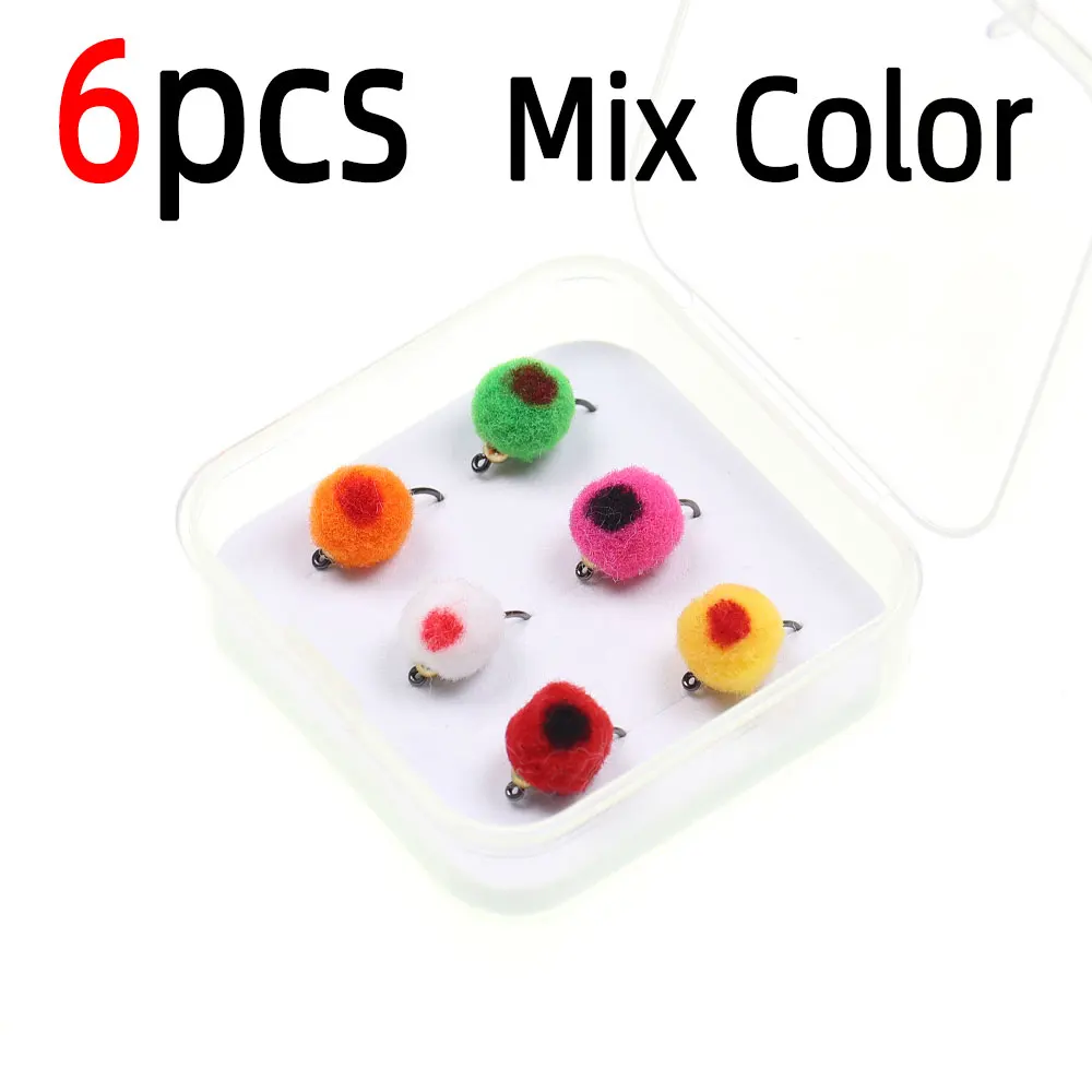 6pcs Mix Color