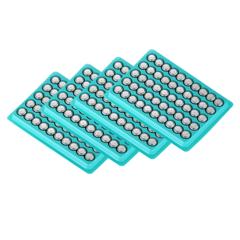 Pila de botón alcalina 1,5 V para reloj y mando a distancia