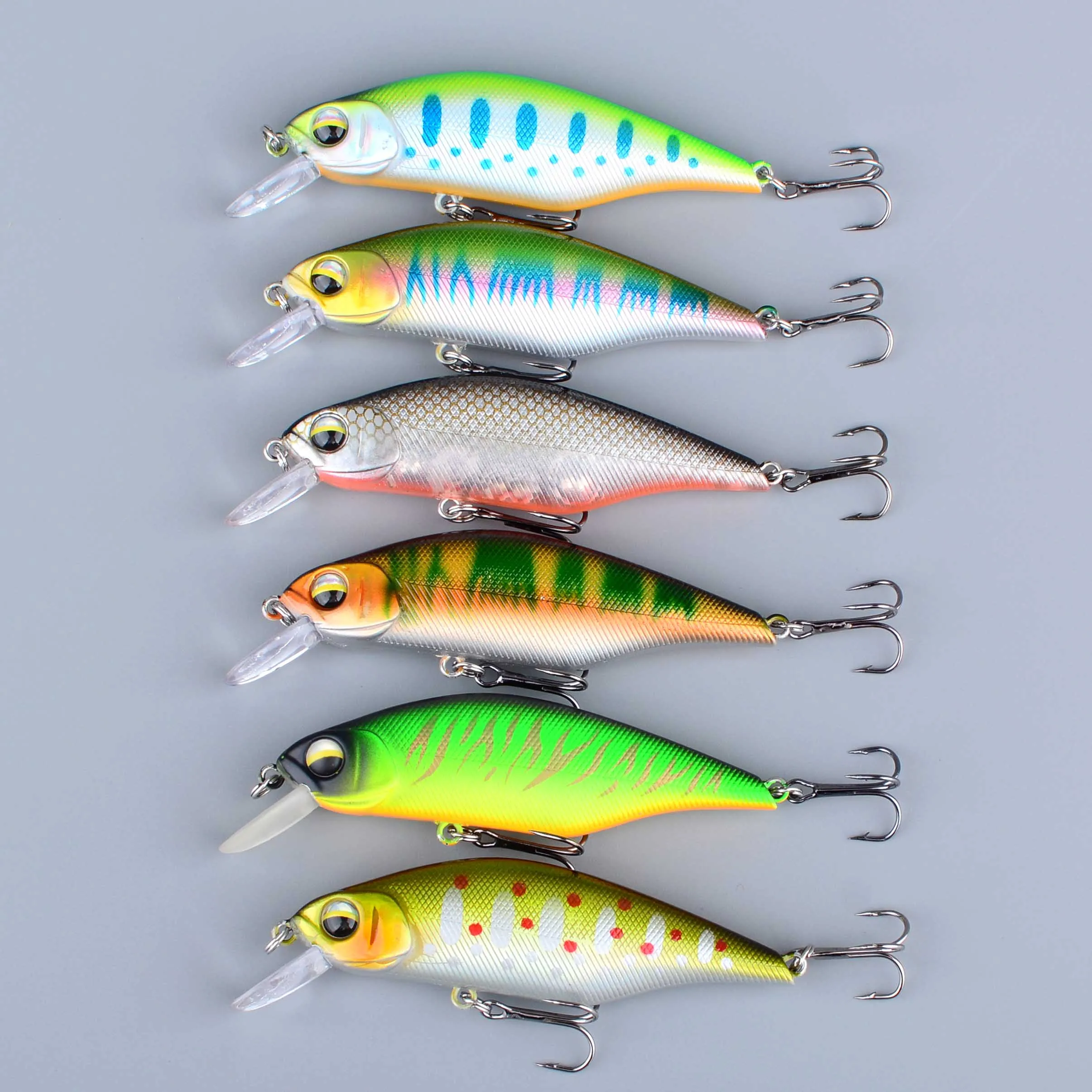 Señuelo Minnow Hundido para Lubina y Lucio – Crankbait Swimbait - imagen 4