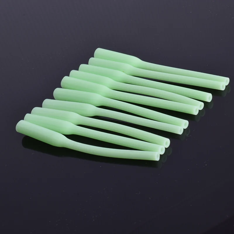 Tubo de luz nocturna pesca antienredos sedal silicona - imagen 3