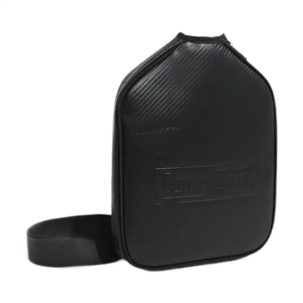 Bolso cruzado de hombro para Pickleball, funda de paleta de Pickleball ajustable de gran capacidad, correas cómodas, bolsa deportiva negra para Fitness