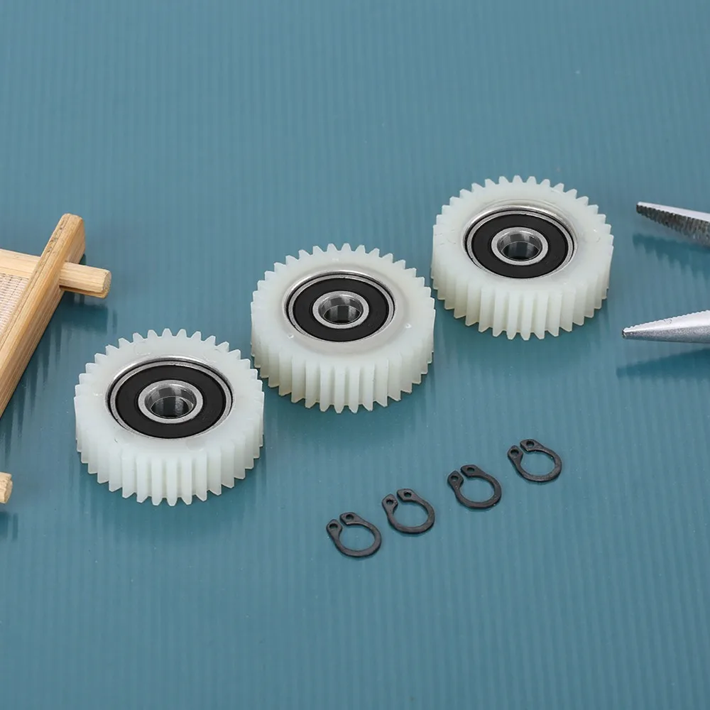 Engranaje de Motor de bicicleta eléctrica duradero, 36 dientes, 38mm, engranaje de embrague de Motor de nailon, conjunto de Motor de engranaje eléctrico, 3 uds. - imagen 4