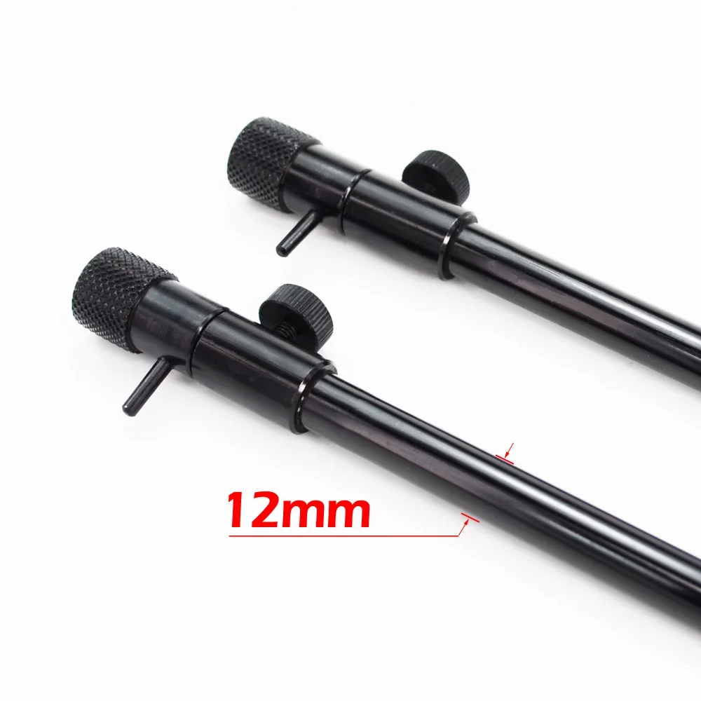 Hirisi Palo de banco de aluminio para pesca de carpa - imagen 3