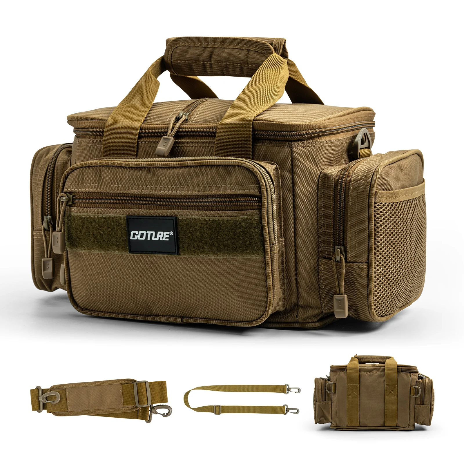 Bolsa de pesca Goture vista frontal