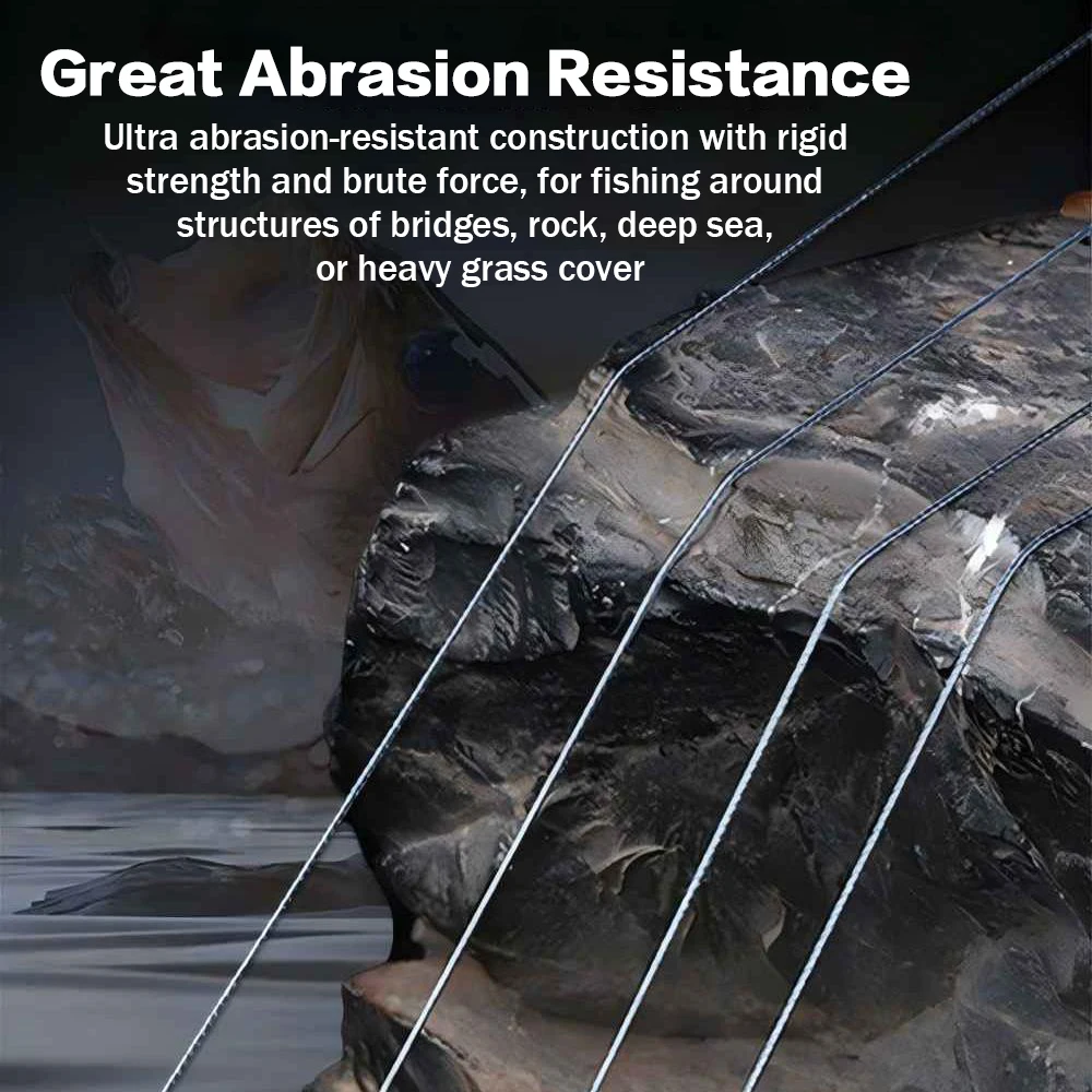 300M Micro fino 4 hebras trenzado PE 100/200M Japón línea multifilamento suave más apretado fundición lejana pesca en el mar sedal de pesca de carpa - imagen 4