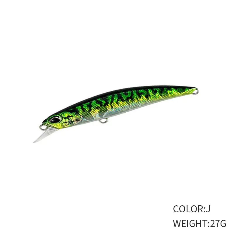 Señuelo de pesca Minnow de 11CM y 27G, Crankbait, cebo duro Artificial falso, Pescar, giratorio de vinilo para pesca en roca, carpa, bagre, Wobler - imagen 5