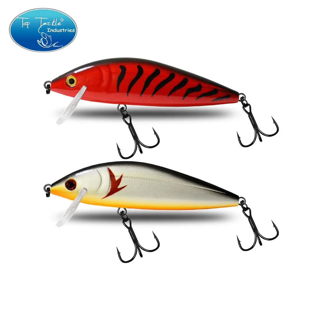 Top TACKLE INDUSTRIES-señuelo de pesca de pececillo que se hunde, 7cm, 10g, señuelo Artificial para trucha, corriente, lago, Jerkbait, pesca en roca, cebos duros - imagen 3