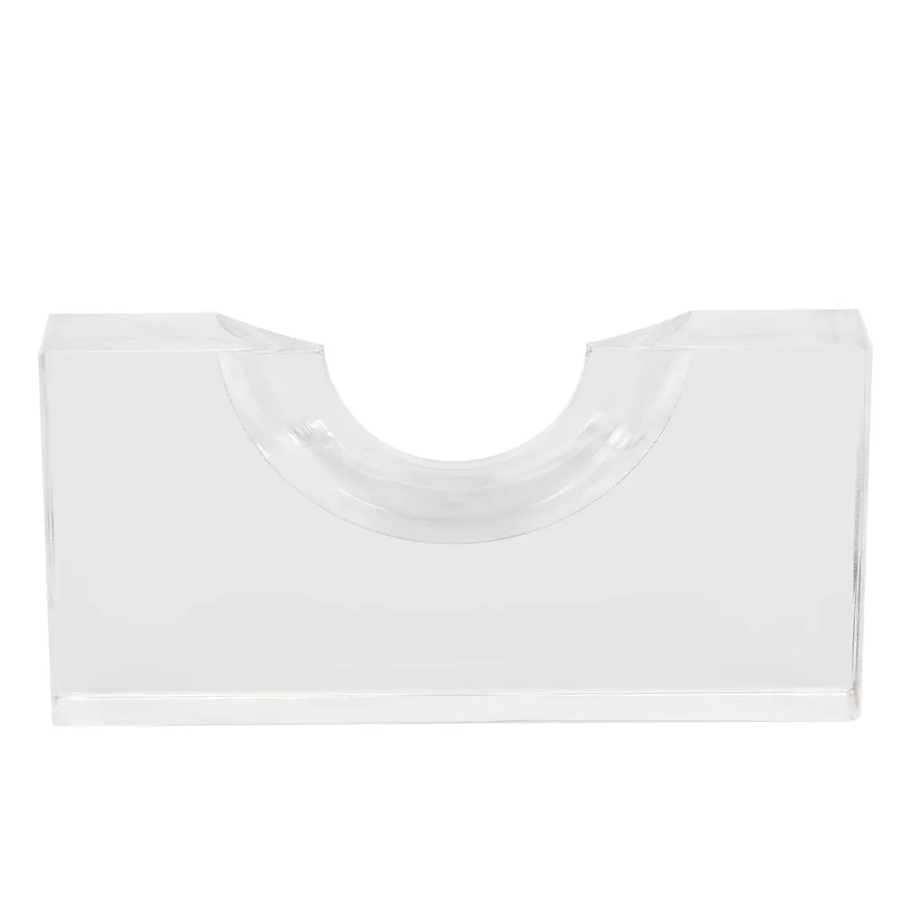 Accesorio de billar localizador de billar acrílico transparente 8 × 4 × 1,2 CM marcador de posición de bola localizador de posición de bolas de billar mejora la precisión - imagen 2