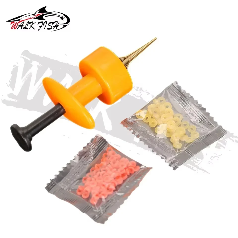 Lombriz Artificial Walk Fish 86mm – Vinilo elástico lubina y trucha - imagen 5