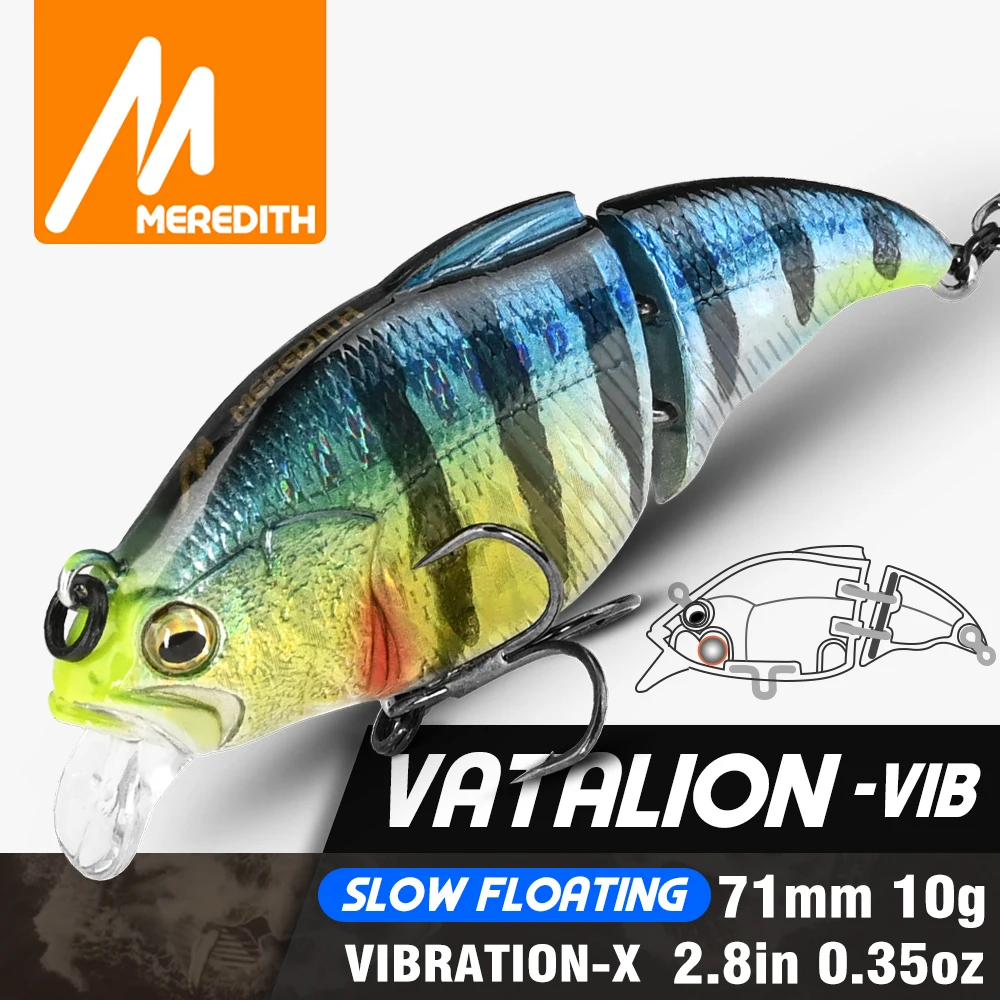 Señuelo VIB MEREDITH flotante lento para lubina