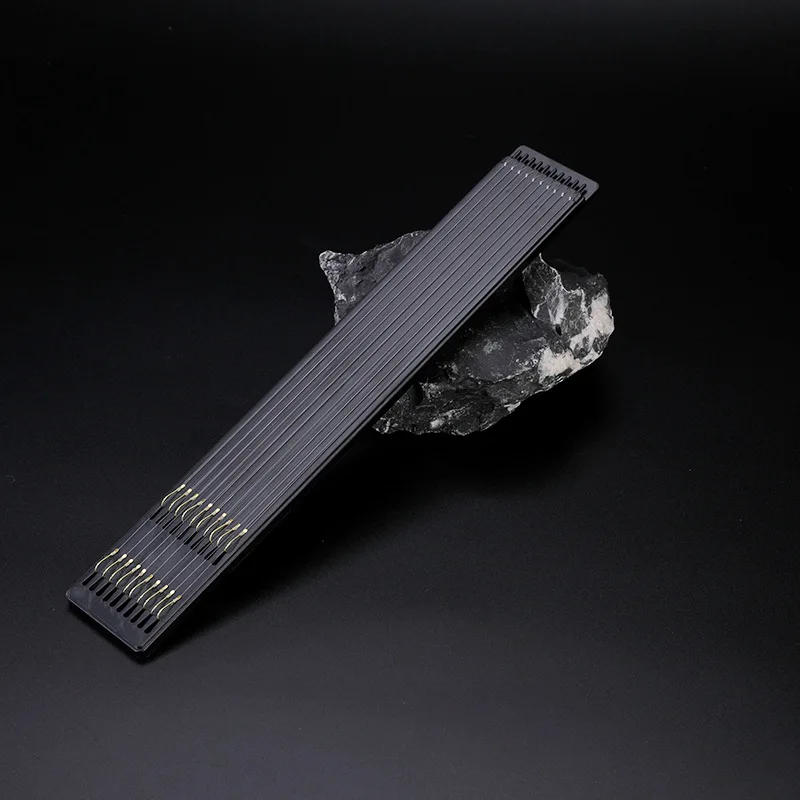 XZ02 Anzuelos de pesca con dos púas de cambio rápido, anzuelo Iseni con hilo de pescar de nailon transparente de 45cm - imagen 2