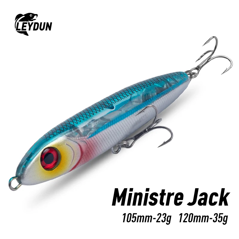 Señuelo Stickbait Leydun Ministre Jack – Lubina en agua salada