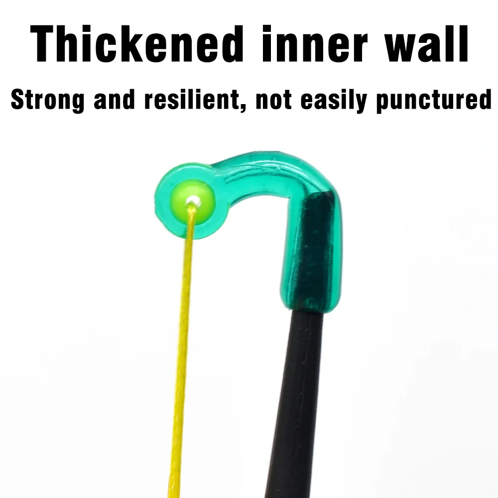 MNFT 120 Uds flotador de pesca de silicona fuerte bloque de asiento rotación deriva flotadores de pesca de doble núcleo adaptador antibobinado carpa Spinner - imagen 4