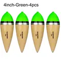 4in Green 4pc