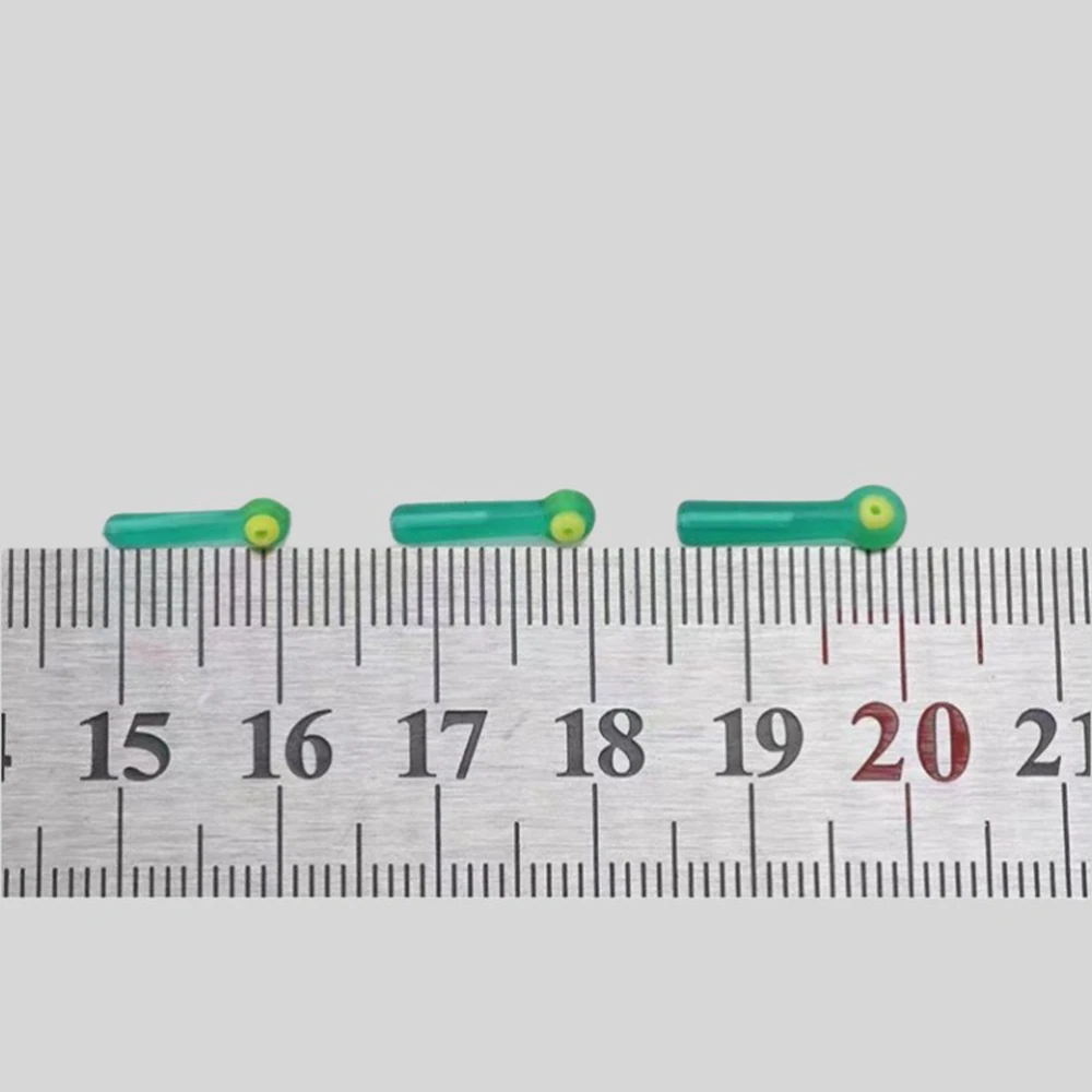 50 unids/lote asiento flotante de pesca de silicona Anti-enrollado pesca de carpa de mar frijol pesca soporte a la deriva Bobbers accesorios de aparejos - imagen 3