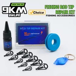 Kit 9KM Reparación Punta de Caña – Guías, Hilo y Lija