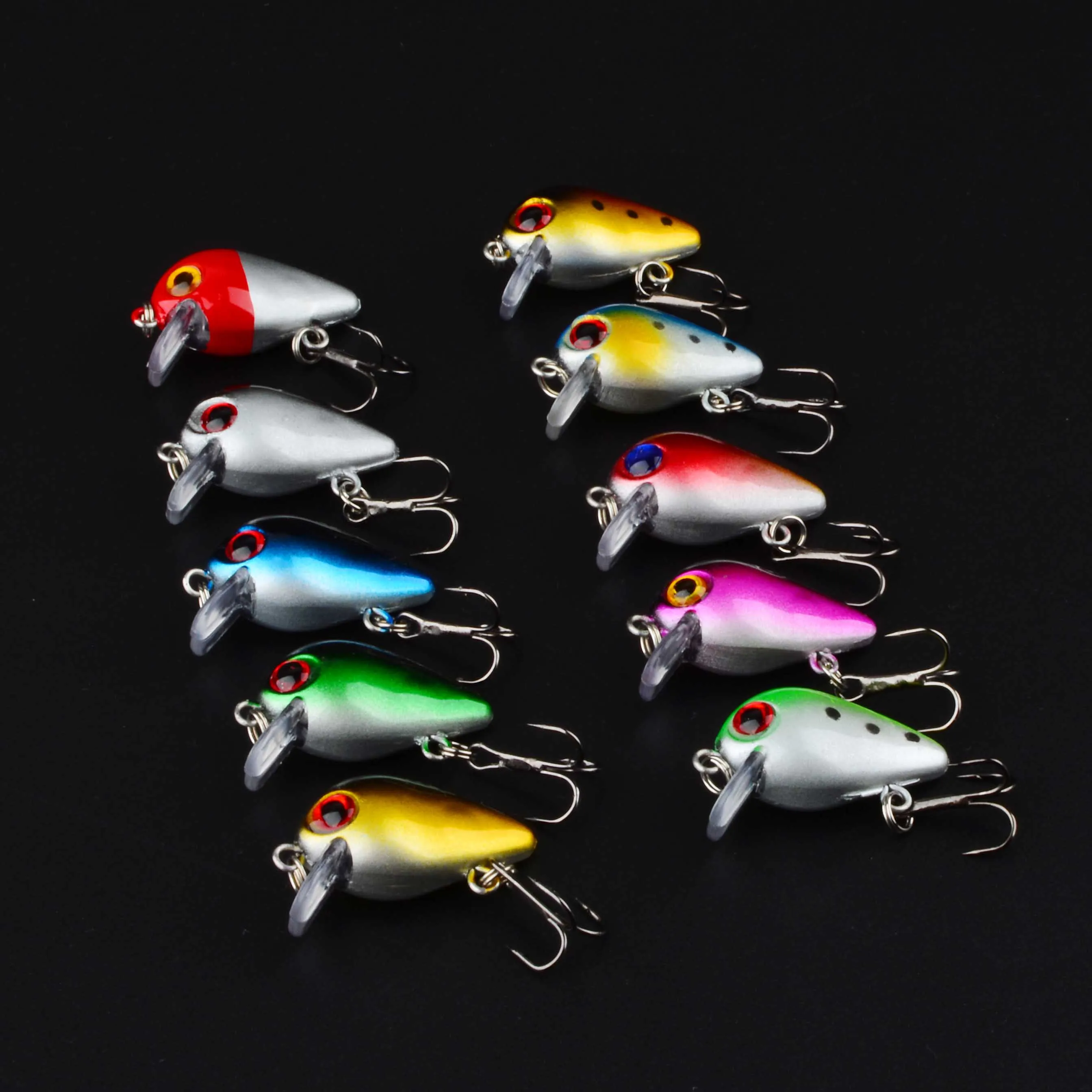 Crazy Wobbler Mini – Señuelo crankbait flotante para lubina - imagen 5