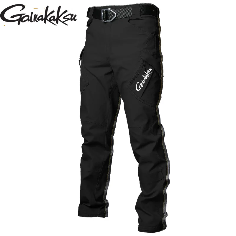 Pantalones de pesca tácticos para hombre resistentes y cómodos - imagen 2