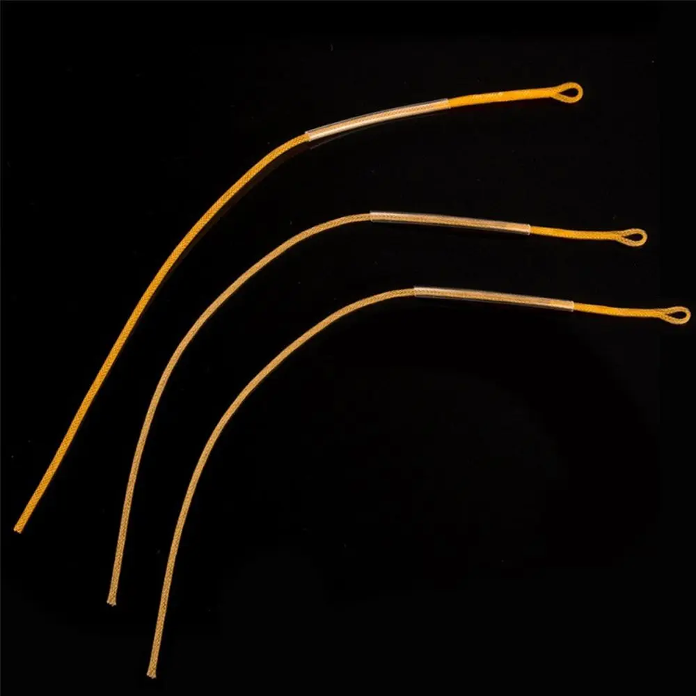 Outdoor Tackle Wire Hoge sterkte steun String Loop Connector Vliegvissen Gevlochten lijn Gewicht Voorwaarts Drijvende Leader Loops - imagen 4